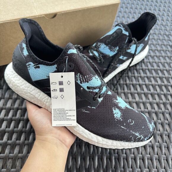 Adidas Parley x Speedfactory AM4 Black Blue Spirit Men\'s Shoes FV8177 Size 8.5 main image 11
